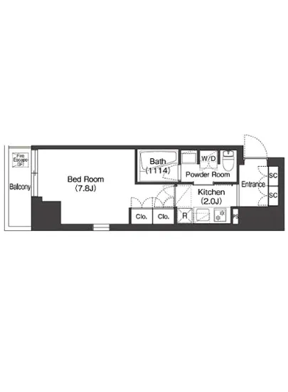 コンフォリア東大井2 206