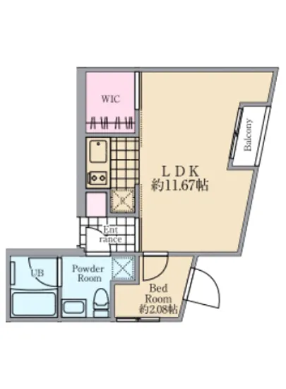 レーヴレジデンス市ヶ谷2 401