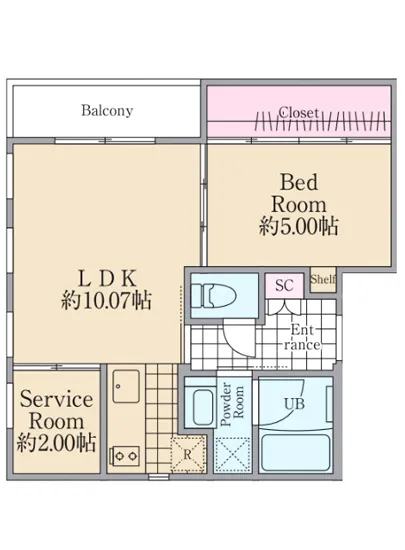 レーヴレジデンス市ヶ谷2 402