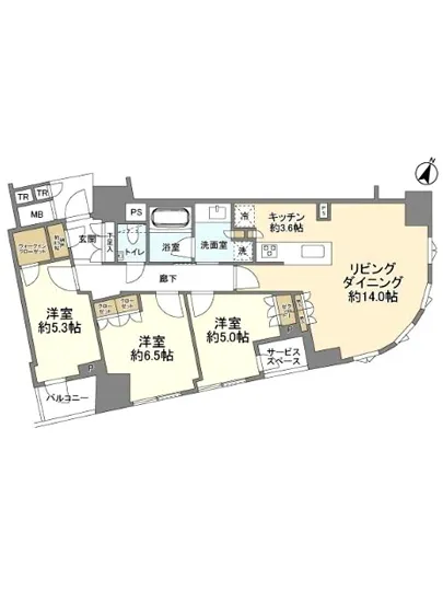 プラウド日本橋久松町 4F