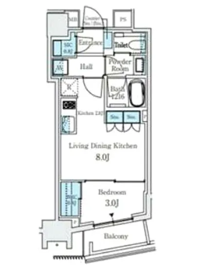 パークホームズ西小山 302