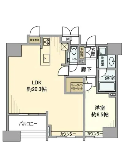 インプレスト東京八丁堀ル・サンク 1006