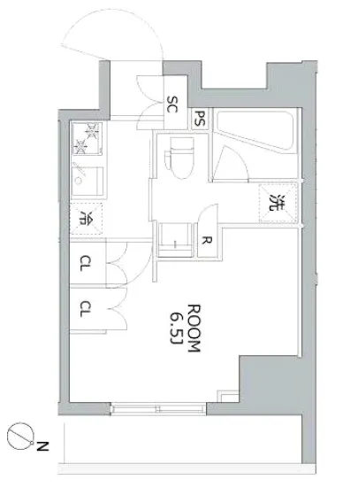 アジールコート北品川 401
