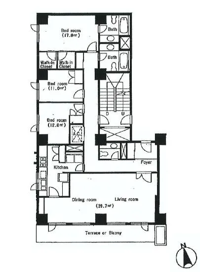 麻布テラスアパートメント 107