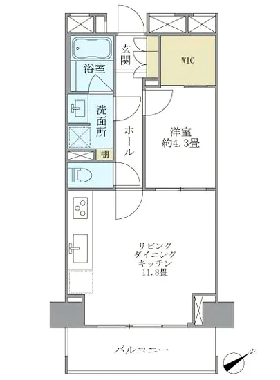 レグノ・カリテ品川シーサイド 1202