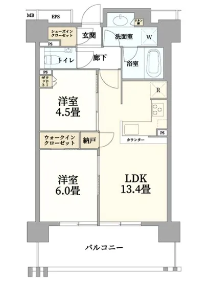 三田聖坂ガーデンレジデンス 3F