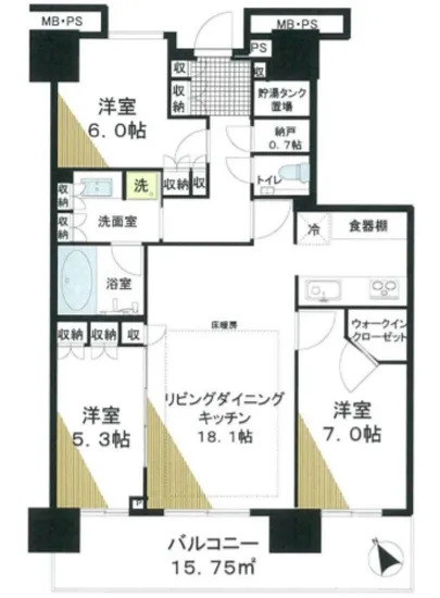 プラウドタワー東雲キャナルコート 33F