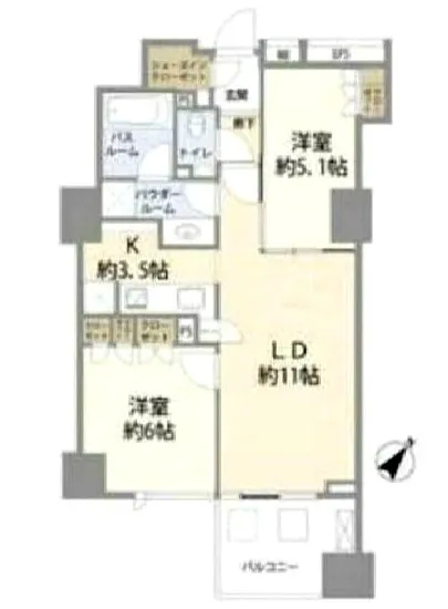 シティハウス勝どきステーションコート 7F