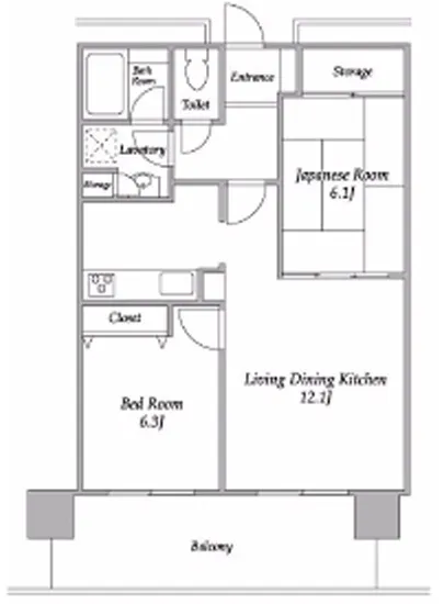 プラザタワー勝どき 807