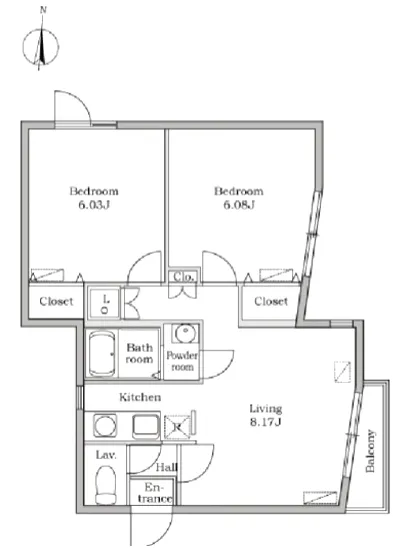 レジディア池上 B-0301