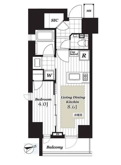 オープンレジデンシア虎ノ門 401