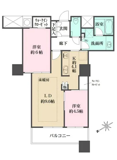 ザ・パークハウス西新宿タワー60 4507