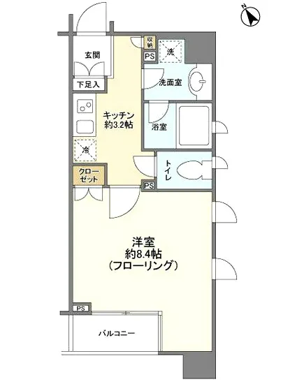 クオリア銀座3丁目 8F