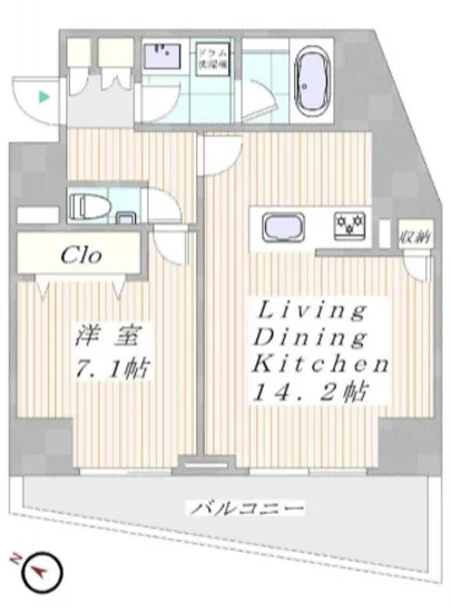 カテリーナ代々木プレイス 2F