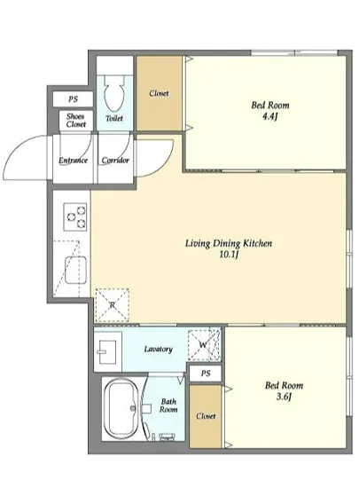ウェルスクエア田端2 403