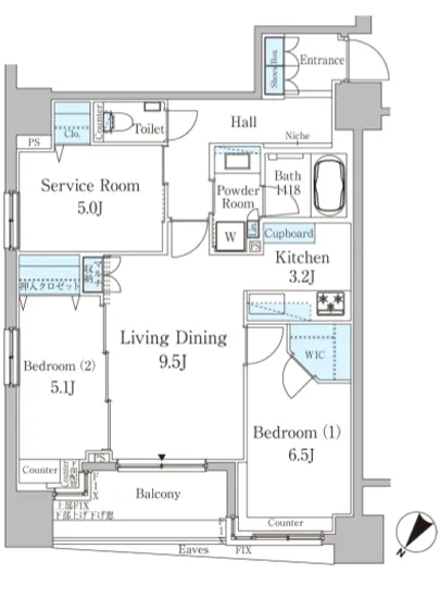 クリオ日本橋久松町 1302
