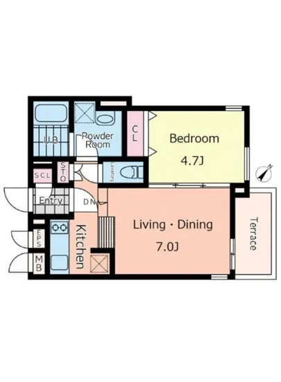 パセオ渋谷幡ヶ谷 101