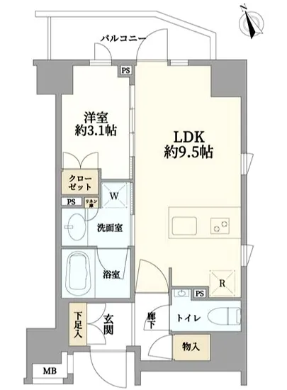 ルジェンテ早稲田 8F