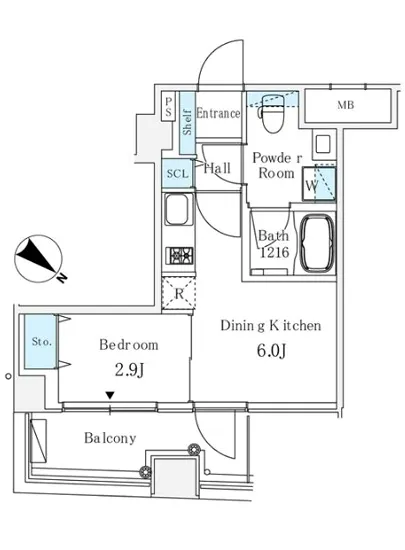 アイビーコート日本橋人形町 804