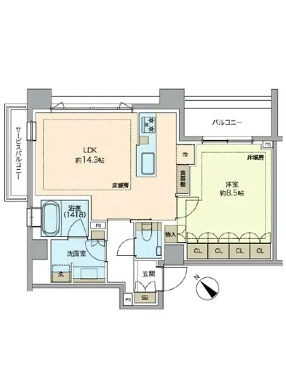 レガシス代官山 205