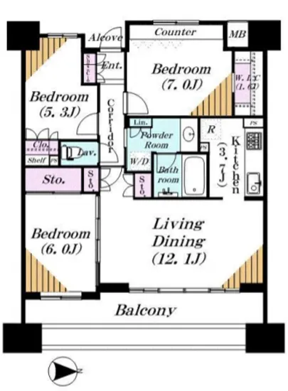 パークスクエア南品川 8F