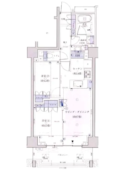 パークホームズ月島二丁目 402