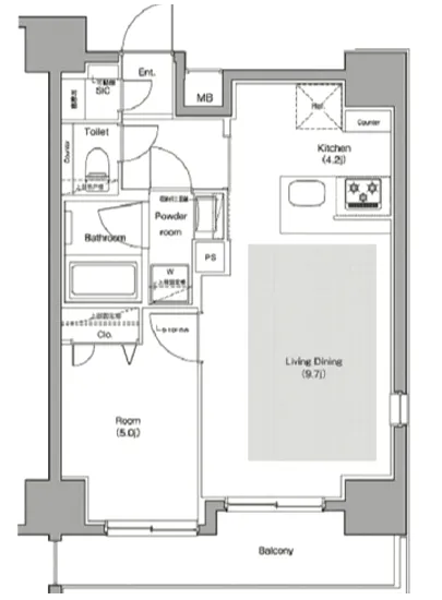 プレミアムキューブ品川戸越DEUX 1003