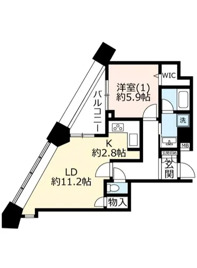 中目黒アトラスタワー 25F
