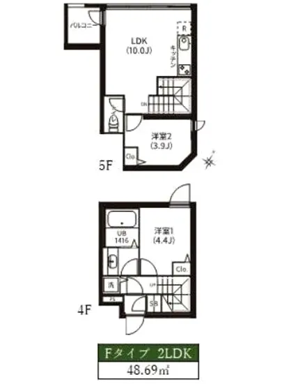 レピュア神楽坂駅前レジデンス 401