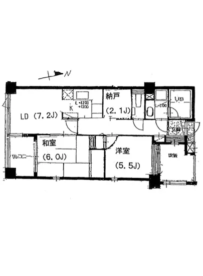 モデルノオパス有栖川 3F