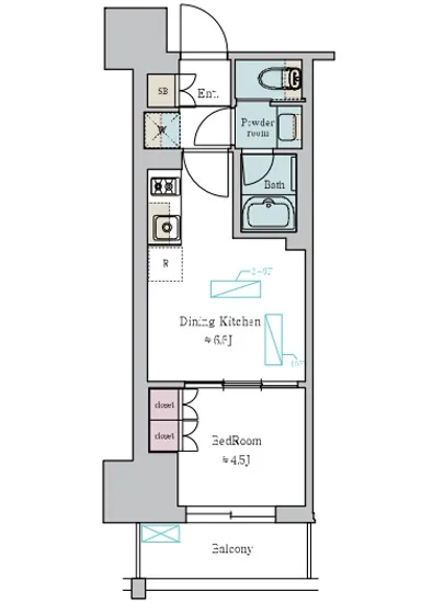 nido蔵前Residence 203