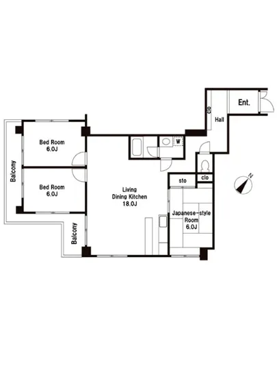 ニューウェルハイツ高輪 5F