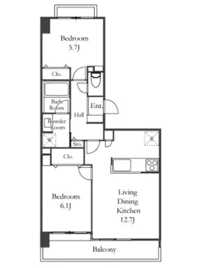 高輪パークホームズ 9F