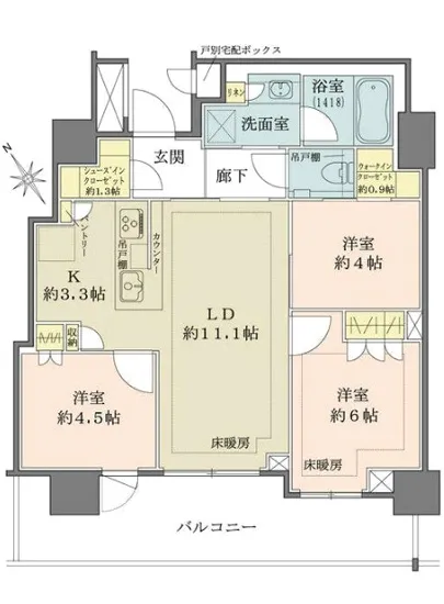 ザ・パークハウス戸越公園タワー 506