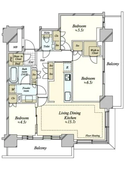 アトラスタワー五反田 24F