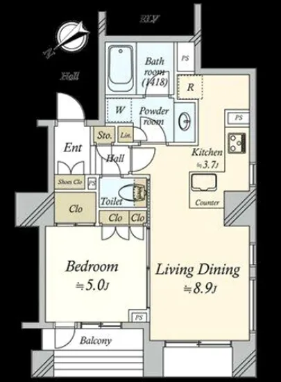 ブランズ市谷田町 4F