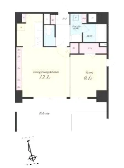 アールコート早稲田 401