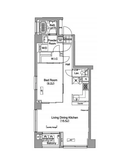ライズ六本木永坂 201