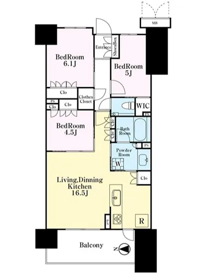 プレミスト有明ガーデンズ 803