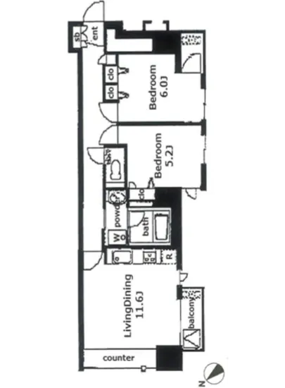ムルーエ築地 704