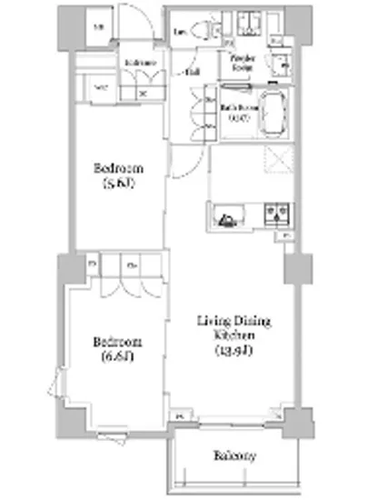 リージア新宿ウエスト 203