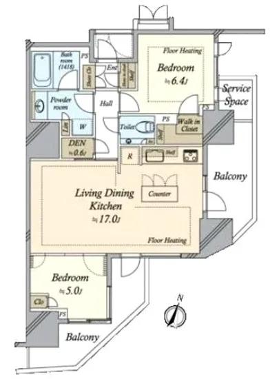 プレミスト白金 13F