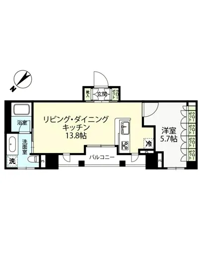 D'クラディア山手大塚 8F