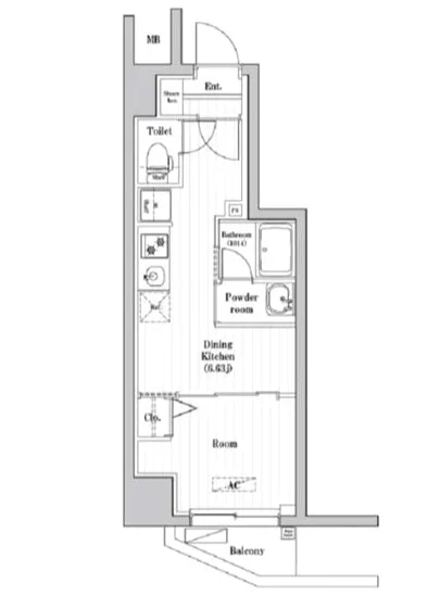 中野新井薬師レジデンス 401