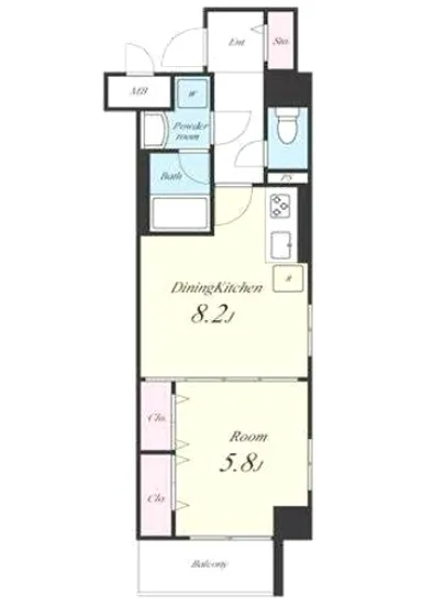 市ヶ谷二十騎町レジデンス 201