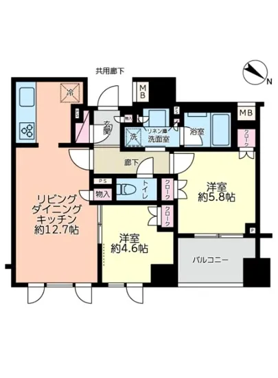 パークホームズ日本橋浜町ザテラス 804
