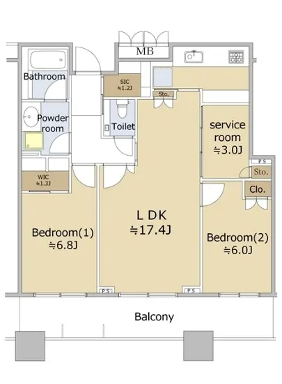 パークタワー目黒 22F