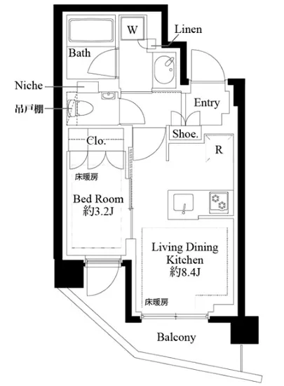 オープンレジデンシア目黒コート 101