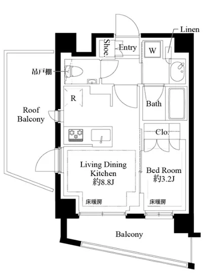 オープンレジデンシア目黒コート 401