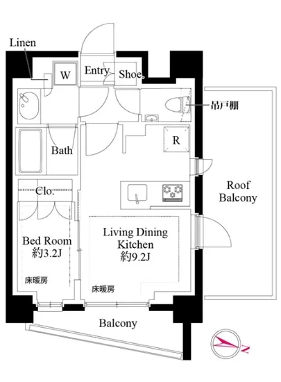 オープンレジデンシア目黒コート 504